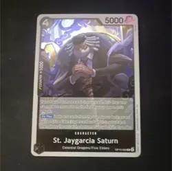 One Piece CCG St. Jaygarcia Saturn 5000 Power OP13-083 Carrying on His Will - Image 1