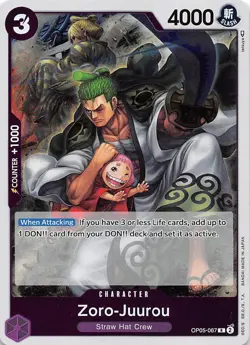 Zoro-Juurou Foil OP05-067 Awakening of the New Era One Piece - Image 1