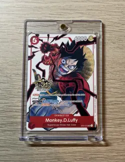 Monkey D. Luffy ST01-012 3rd Anniversary Promo Alt Art One Piece TCG English NM - Image 1