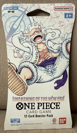 One Piece ENGLISH OP-05 Awakening of the New Era Sleeved Booster Sealed Pack - Image 1