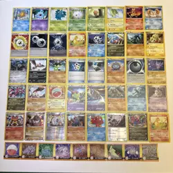 Lot Of 40 Vintage Pokemon Cards MP/HP/DMG - 1999-2015 - Image 1
