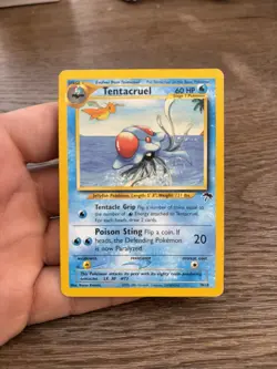 Pokemon TCG Tentacruel Card 10/18 Southern Islands Regular MP - Image 1