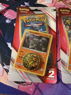 Pokemon 2019 - Sun And Moon era Blister - (2) 3 Card Mini Booster Pack Coin X2 - Image 3