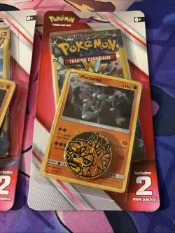 Pokemon 2019 - Sun And Moon era Blister - (2) 3 Card Mini Booster Pack Coin X2 - Image 4