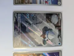 Pokemon Mega Evolution 4 Card Full Art lot NM - Image 3