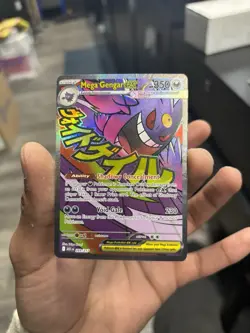 Pokemon Mega Gengar EX 269/217 Full Art Holo 350 HP Psychic Card - Image 1