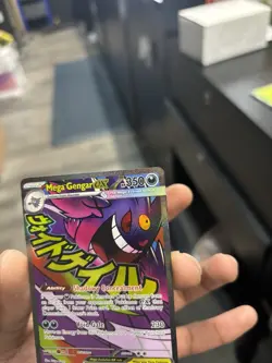 Pokemon Mega Gengar EX 269/217 Full Art Holo 350 HP Psychic Card - Image 3