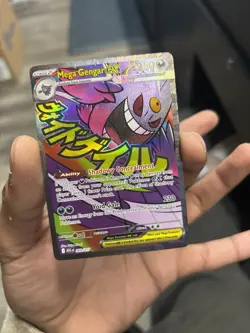 Pokemon Mega Gengar EX 269/217 Full Art Holo 350 HP Psychic Card - Image 5