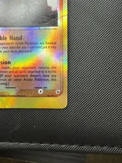 Nosepass 18/109 EX Ruby & Sapphire - Reverse Holo Pokemon Card - DMG - Image 5