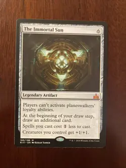 The Immortal Sun Rivals of Ixalan #180 Non-Foil Card Near Mint Condition - Image 1