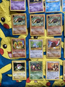 Vintage Pokemon Card Lot Of 30+ Non Holo Rares Commons And Uncommons All Nm - Image 4