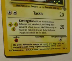Pokemon TCG Jungle Electrode Dutch Holo Card 2/64 Rare 2000 Played Vintage - Image 5
