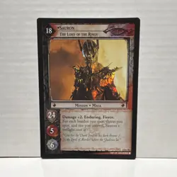 Decipher Sauron Minion The Lord of the Rings TCG Card 18 R 48 - Image 1