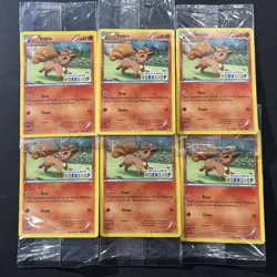 Pokemon Card Vulpix 20/160 Build-a-Bear Workshop Promo Stamp Stamped Sealed New - Image 1
