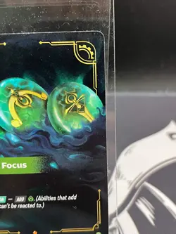 Seal of Focus Riftbound TCG League of Legends 081/298 Origins NM FOIL - Image 4