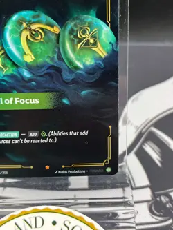 Seal of Focus Riftbound TCG League of Legends 081/298 Origins NM FOIL - Image 5