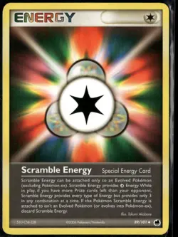 Scramble Energy 89/101 Uncommon Dragon Frontiers LP Pokemon Card - Image 1