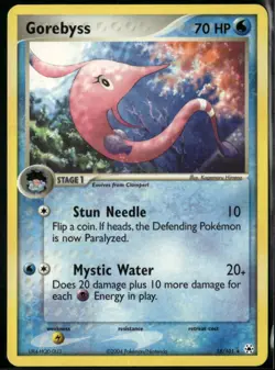 Gorebyss 18/101 Rare Hidden Legends LP Pokemon Card - Image 1