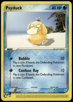 Psyduck 44/95 Common Team Magma vs Team Aqua NM Pokemon Card - Image 1