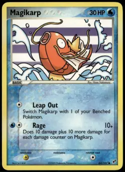 Magikarp 64/107 Common Deoxys NM Pokemon Card - Image 1