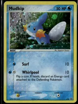 Mudkip 018 Holo Promo Nintendo Black Star Promos NM Pokemon Card - Image 1