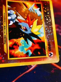 LP JAPANESE Pokemon ENTEI Card PREMIUM FILE 2 Set#244 Neo REVERSE HOLO Swirl#4 - Image 3