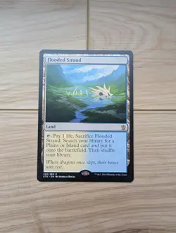 Flooded Strand Khans of Tarkir Regular Magic: The Gathering EDH MTG Card TCG - Image 1