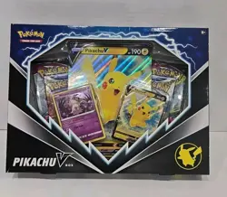 Pikachu V Collection Box, Pokemon Card Packs, 4x Booster Pack 820650851179 - Image 1