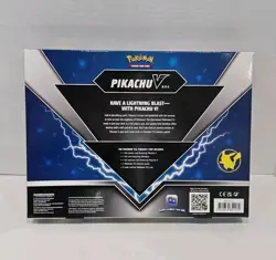 Pikachu V Collection Box, Pokemon Card Packs, 4x Booster Pack 820650851179 - Image 2