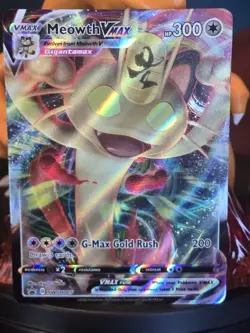 Meowth VMAX SWSH005 SWSH: Sword & Shield Promo Cards Holo - Image 2