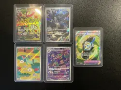 Pokemon TCG Full Art Mixed Lot 5 Cards (Japanese) - Image 1