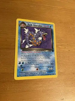 Dark Gyarados 25/82 Unlimited Team Rocket Non Holo Pokemon Card NM - Image 1