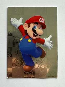 Carte Super Mario Trading Card Collection Panini Silver Card 163 - Image 1