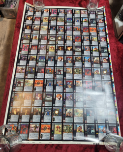 1998 Battletech Cards UNCUT SHEET Crusade Booster Cards Wizards of the Coast - Image 1