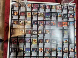 1998 Battletech Cards UNCUT SHEET Crusade Booster Cards Wizards of the Coast - Image 3