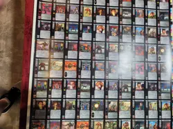 1998 Battletech Cards UNCUT SHEET Crusade Booster Cards Wizards of the Coast - Image 4