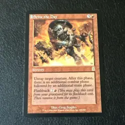 Seize the Day x1 Odyssey Ex Condition see front and back pics - Image 1