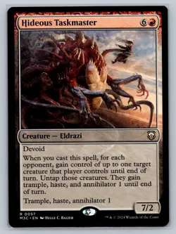 MTG Modern Horizons 3 Commander #57 Hideous Taskmaster Rare Eldrazi - Image 1