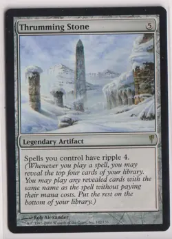 MTG Thrumming Stone Coldsnap Regular - Image 1