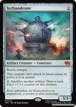 Technodrome [TMT - 179] - NM [Normal] TCG MTG - Image 1