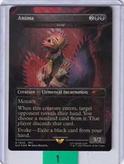 Grief (Anima) (Final Fantasy)(Borderless) FOIL * Secret Lair Drop MTG - Image 1