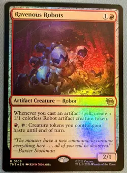 Ravenous Robots 106 - NM foil - Teenage Mutant Ninja Turtles - MTG - Image 1