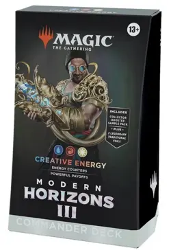 Magic the Gathering Modern Horizons 3 Commander Deck Creative Energy, NEW/SEALED - Image 1