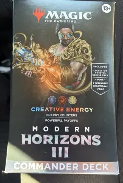 Magic the Gathering Modern Horizons 3 Commander Deck Creative Energy, NEW/SEALED - Image 2