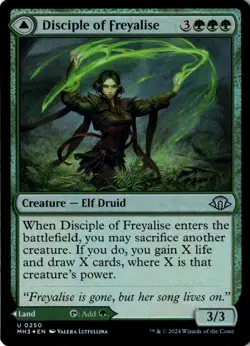 Disciple of Freyalise Foil Modern Horizons 3 250 NM MTG - Image 1