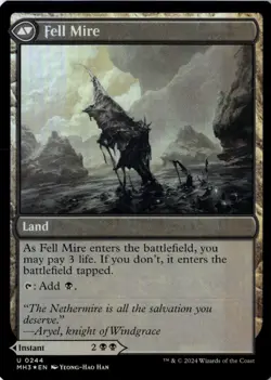 Fell the Profane Foil Modern Horizons 3 244 NM MTG - Image 2