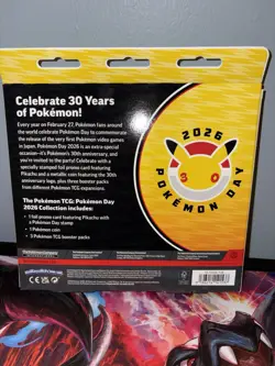 Pokemon TCG Pokemon Day 2026 Collection - Celebrate 30 Years of Pokemon NEW - Image 2