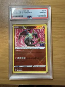 Radiant Charizard 011/078 Pokemon GO Holo - Image 1