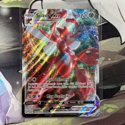 Scizor VMAX 119/189 - Pokemon TCG - Darkness Ablaze Ultra Rare Full Art Holo - Image 1