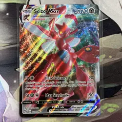 Scizor VMAX 119/189 - Pokemon TCG - Darkness Ablaze Ultra Rare Full Art Holo - Image 2
